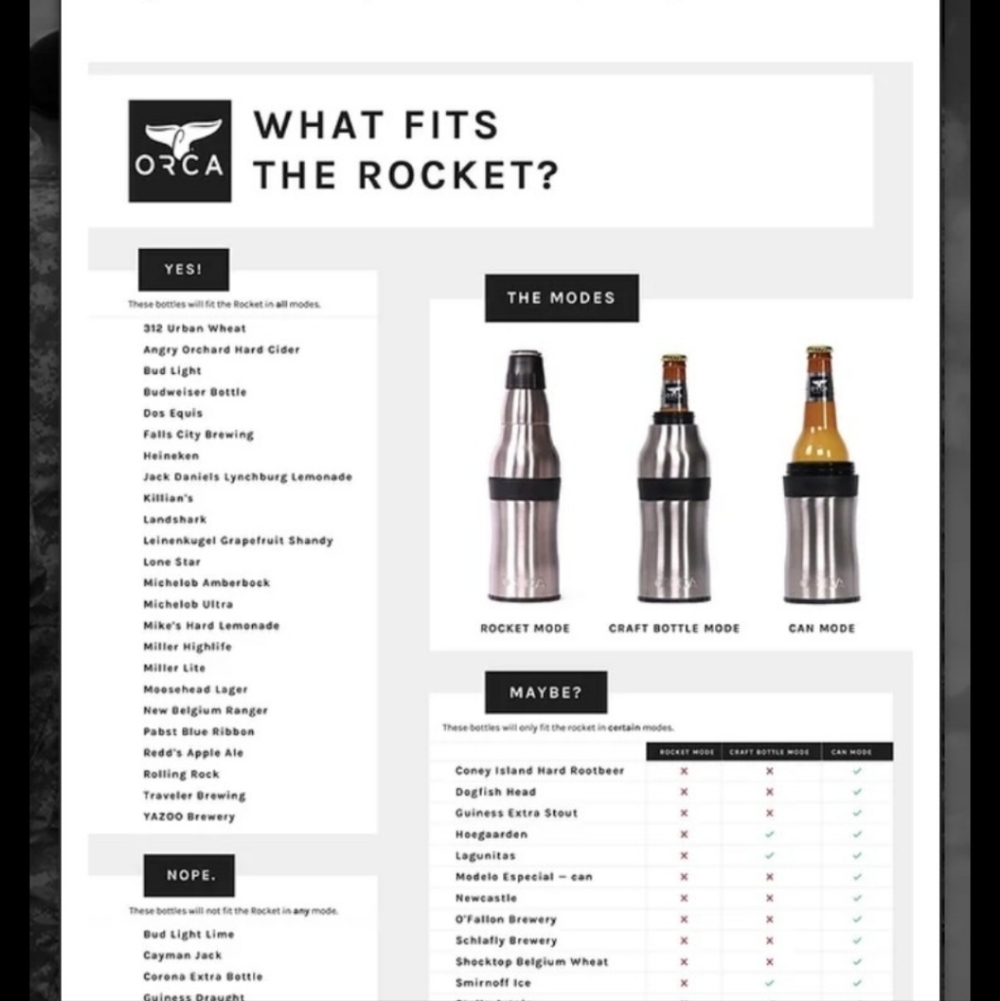 Rocket Stainless Steel Drinkware - Picture 10 of 10
